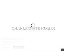 Tablet Screenshot of charlesgatehomes.com